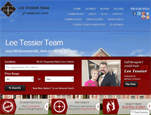 Tablet Screenshot of leetessier.com